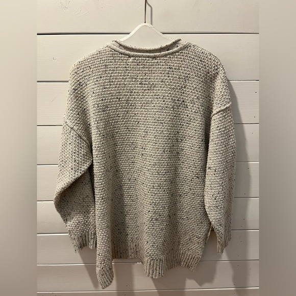 💛Cream Speckled Knit Cardigan – Franklin + Daysi – Size M💛 - Picture 8 of 9